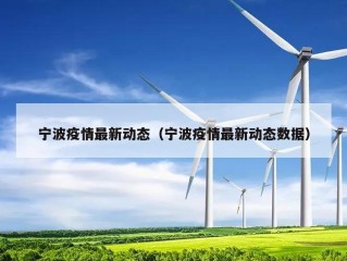 宁波疫情最新动态（宁波疫情最新动态数据）
