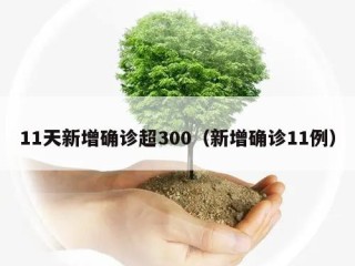 11天新增确诊超300（新增确诊11例）